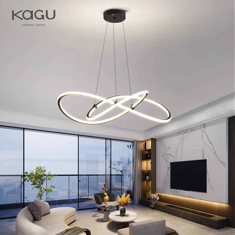 Modern Adjustable Ceiling Chandelier for Living Room Decor