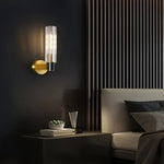 Luxe Copper Wall Lamp for Bedside, Corridor, Reading Room, TV Background