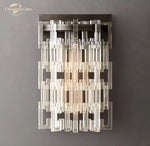 Marignan Round Crystal LED Wall Sconce Light - Modern Cristal Wall Lamp