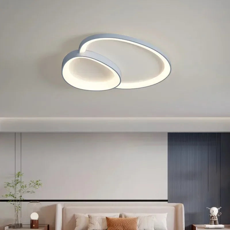 LED Dimmable Ceiling Lamp for Modern Minimalist Home Decor
