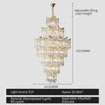 Modern Crystal Chandelier | Luxury Living Room Diningroom Bedroom Lamp