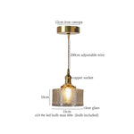 Afralia™ Glass LED Pendant Lights Bedroom Kitchen Living Room Bar Cafe Minimalist Hanging Lamp