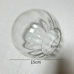 Glass Ball Pendant Lamp Stained Wall Fixture Decor Accessories