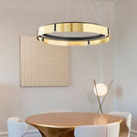 LED Chandelier: Modern Minimalist Pendant Light for Living, Dining, Kitchen, Bedroom