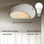 Nordic Wabi Sabi Ceiling Chandelier LED Lights by Afralia™