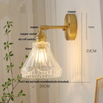 Walnut Wood LED Wall Sconce - Modern Nordic Stair Light Fixture
