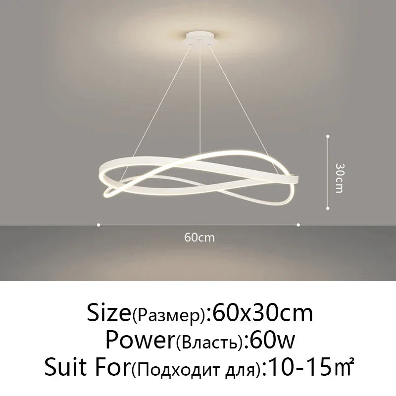 Light Luxury Pendant Ceiling Lamp for Living Room Bedroom Decor