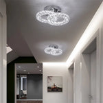 Modern K9 Crystal LED Ceiling Chandelier for Home Decor