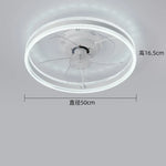 7-Leaf Tri-Color Fan Lights: Modern Energy-Saving Ceiling Fan LED for Living, Bedroom, Dining
