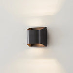 Contemporary Copper Brass Wall Sconce Minimalist Design for Study Living Room Bedside