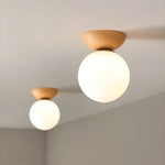 Modern LED Ceiling Light Iron Glass Nordic Ceiling Lamp