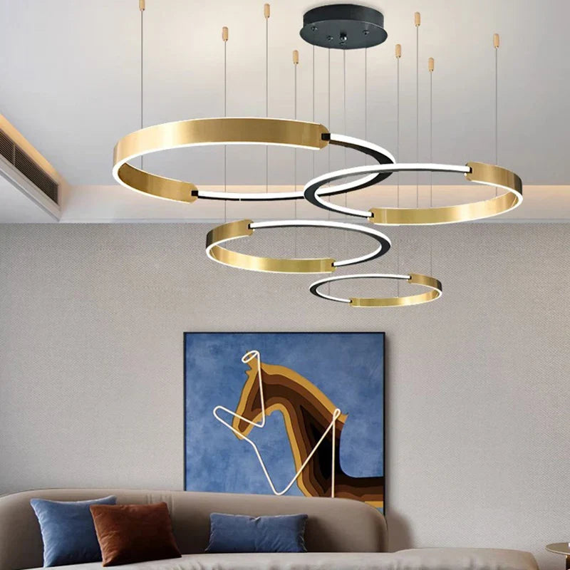 Modern LED Pendant Chandeliers for Living and Dining Room Lighting