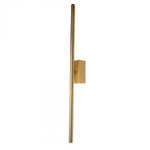 Linear Tube LED Wall Lamp Up Down Light Black Gold Sconce