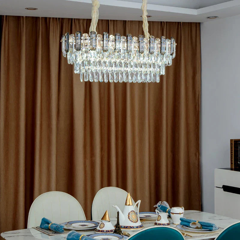 Luxury Crystal Chandelier for Living Room, Bedroom, and Restaurant