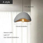 Wabi Sabi Ceiling Chandelier Dining Room Bedroom Hanging Light