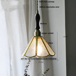Afralia™ Blue Glass LED Pendant Light - Nordic Modern Hang Lamp
