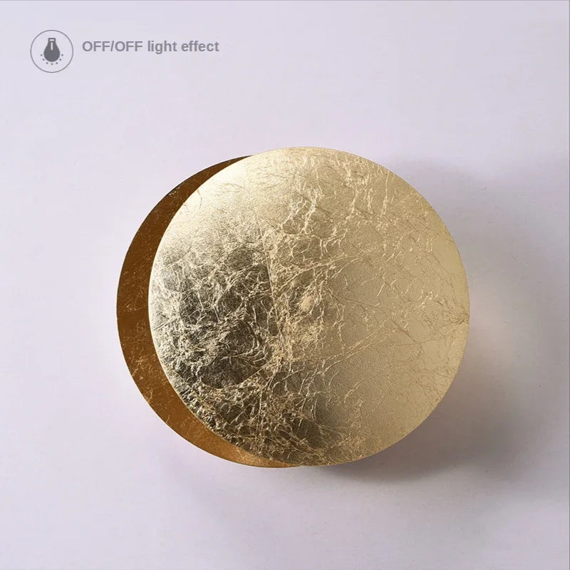 Modern Moon Eclipse LED Wall Lamps for Living Room Bedroom Decoration