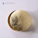 Modern Moon Eclipse LED Wall Lamps for Living Room Bedroom Decoration