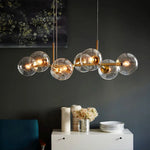 Glass Ball Pendant Lights for Dining Living Room Kitchen
