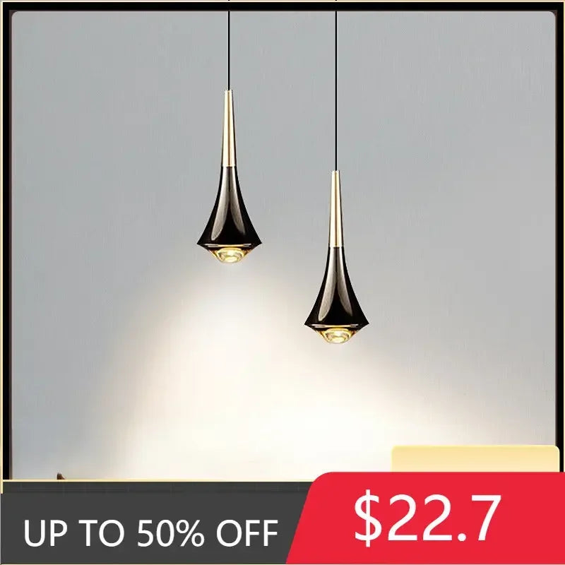 Modern LED Pendant Light Fixture for Bedroom Living Room Kitchen Dining Home Decor