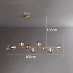 LED Pendant Chandeliers for Modern Living and Dining Room Lighting