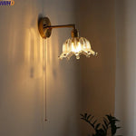 LED Wall Lamps: Nordic Modern Design with Pull Chain Switch for Bedroom, Restaurant, Bathroom