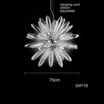 LED Globe 2025 Chandelier in Chrome/Gold - Spectacular Lighting Fixture
