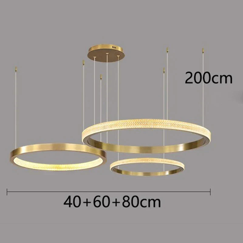 Crystal Chandelier for Living and Dining Room, Luxury Pendant Light for Home Décor