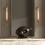 Moon Wall Light: American Style Glass Wall Lamp for Bedroom Decor