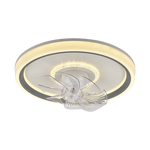 6-Speed LED Ceiling Fan Light for Living Room - 360° Rotation
