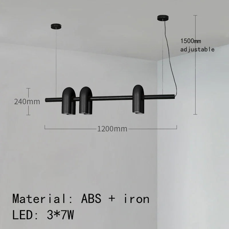 Modern LED Chandelier for Living & Dining Room.