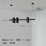 Modern LED Chandelier for Living & Dining Room.