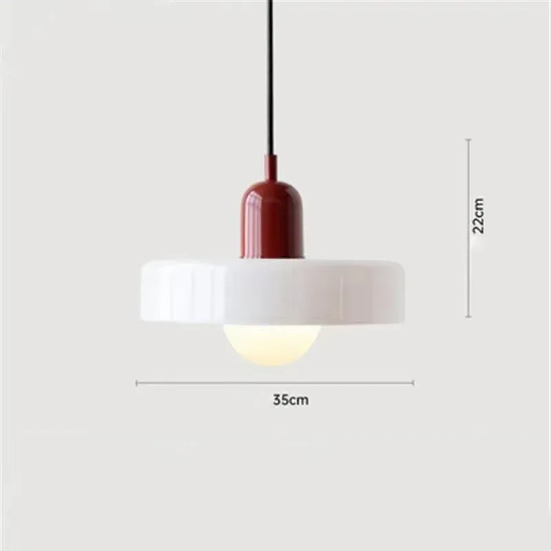 Nordic Glass Chandelier for Home Decor Hanging Lighting Fixtures