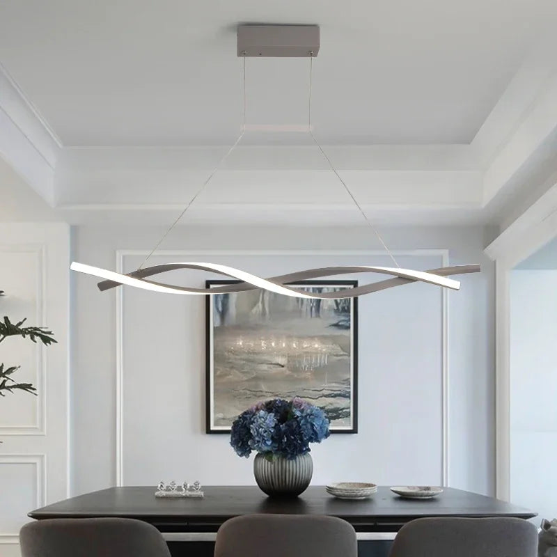 Modern Dimmable LED Pendant Lights for Kitchen Dining Office Chandelier