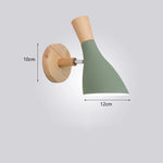 Scandinavian Macaron Horn Wall Lamp for Living Room, Bedroom, and Children's Room