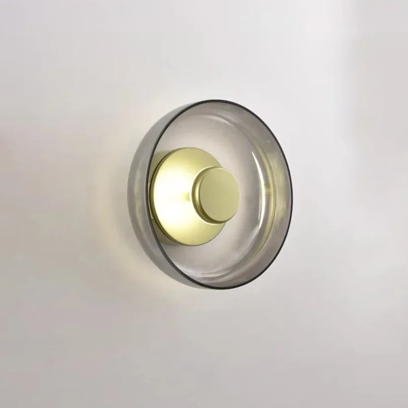 Nordic Glass Wall Lamp LED Sconce Light for Living & Bedroom