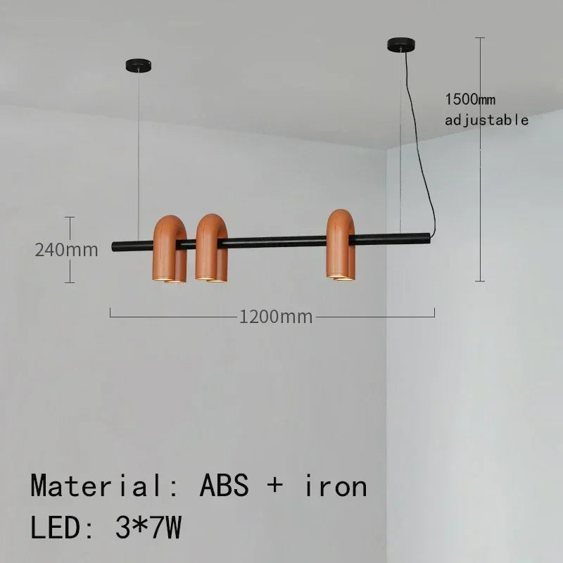 Nordic Chandelier: Adjustable Pendant Lights, Ceiling Hanging Lamp