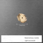 Marble Chandeliers Black Ceiling Light for Luxury Living Room Decor