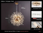Rectangle Crystal Chandelier - Mid-century Art Deco Long Hanging Lamp