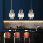 Crystal Glass Ceiling Chandelier for Bright Home Hotel Decor