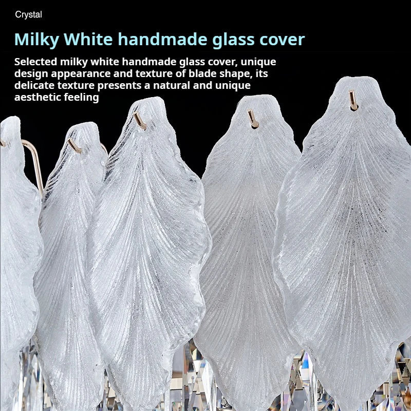 Crystal Chandelier: Modern Elegance for Living Room, Bedroom - High-End Luxury Lighting
