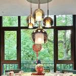 Designer Glass Chandelier Pendant Light for Dining Room Kitchen Loft Home Decor