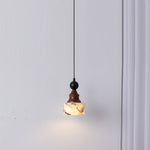 Natural Stone LED Pendant Lamp for Home Decor Living Dining Room