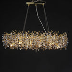 Large Crystal Chandelier for Dining Room - Nordic LED Island Hanging Light