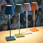 Poldina Waterproof Cordless Table Lamp - Rechargeable USB Touch Switch