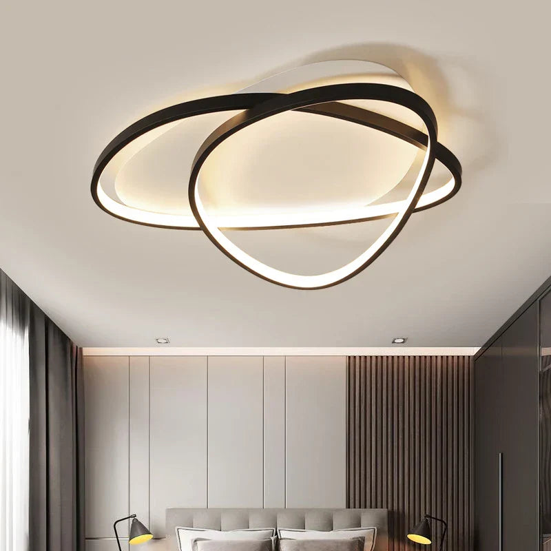 Afralia Round Bedroom Ceiling Lights: Modern Nordic Minimalist Living Room Study Lamp