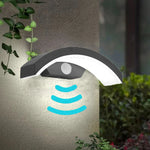 Motion Sensor LED Outdoor Wall Light - Waterproof IP65 Porch Garden Balcony Lamp
