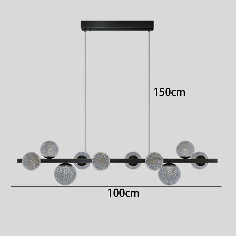 Modern Pendant Chandeliers for Dining Room Ceiling Lighting