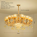 Luxury Jade Crystal Chandelier for Elegant Living Spaces