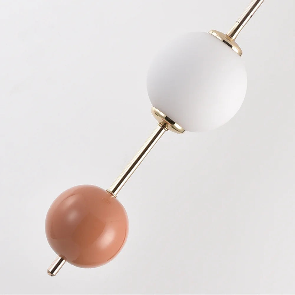 Glass Ball LED Pendant Light for Living Dining Bedroom